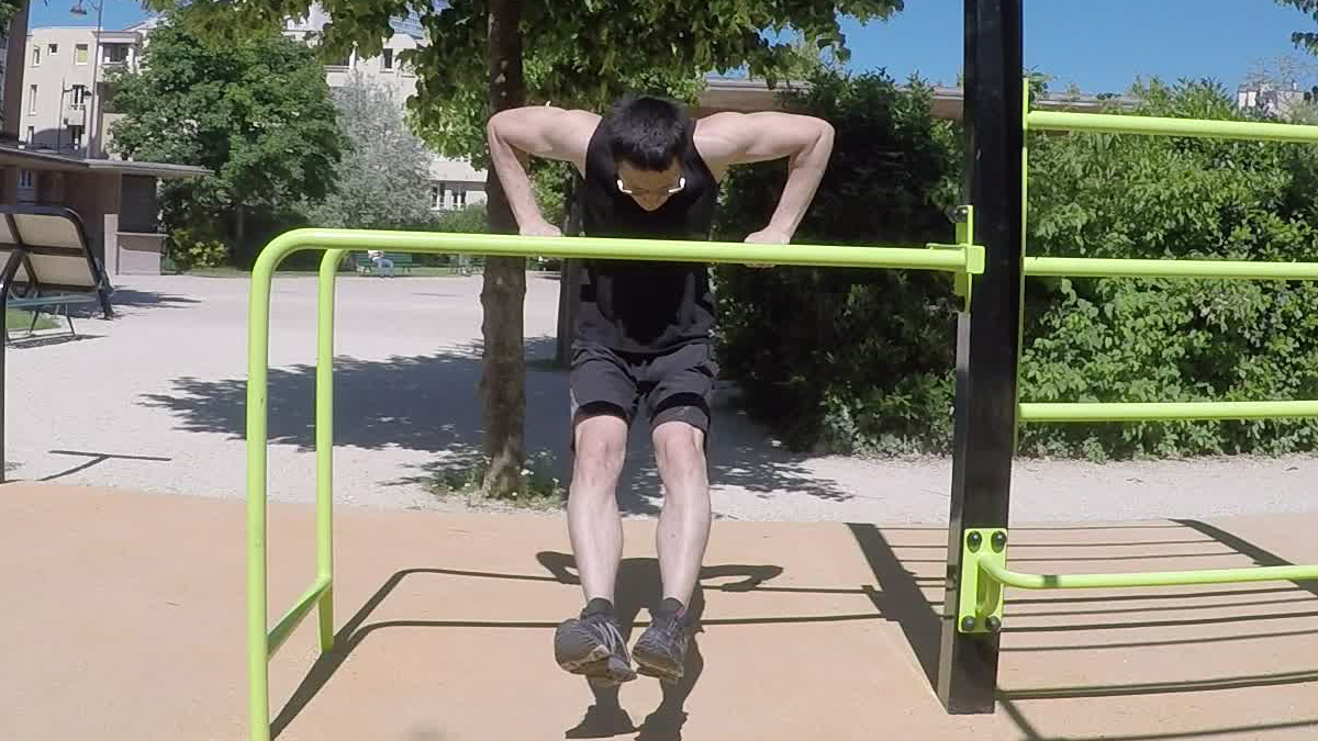 Dips niveau 4 Dips sur une barre
