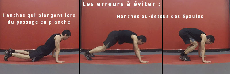 Mountain Climber - erreurs à éviter