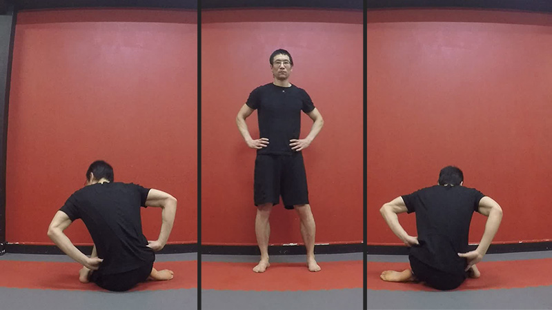 Twisting Dragon Squat