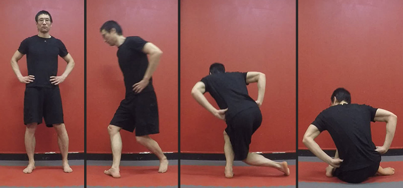 Twisting Dragon Squat