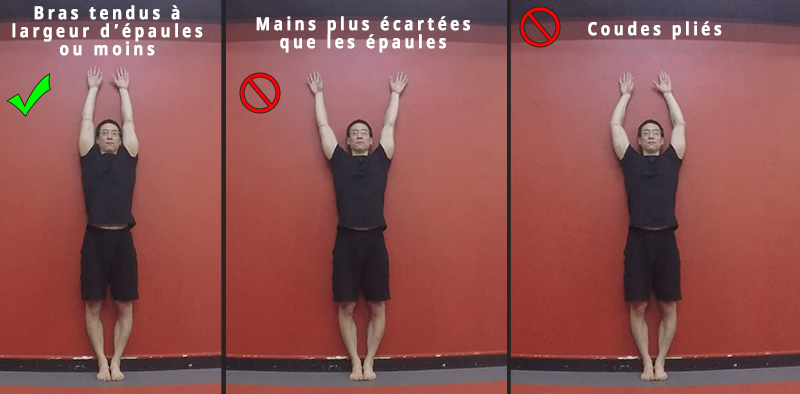 Fondations pour Equilibre - alignement debout dos au mur