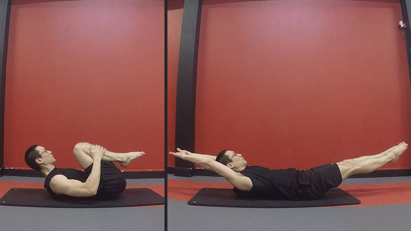 Pilates - Double Leg Stretch