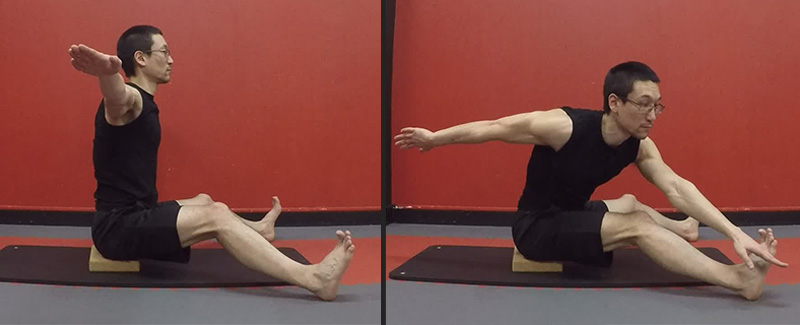 Pilates - The Saw avec assistance