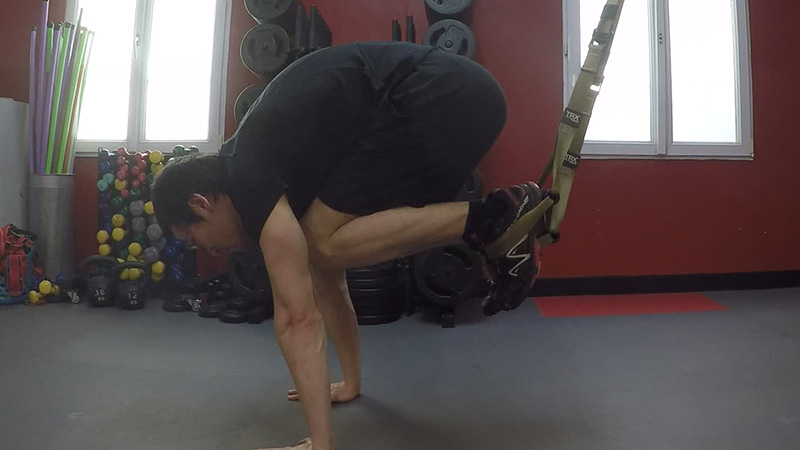 TRX - Crunch en Suspension