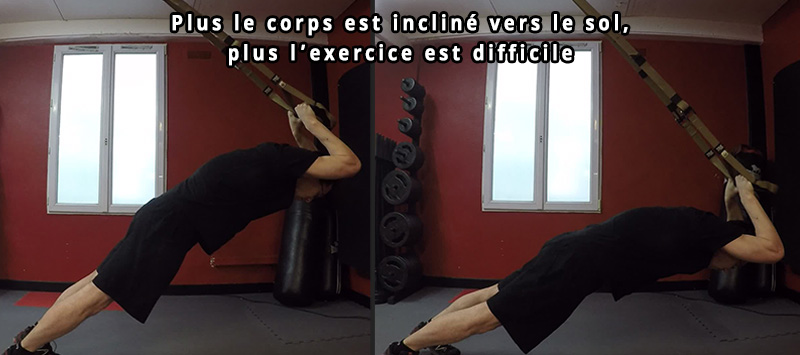 TRX - Extension Triceps - amplitude