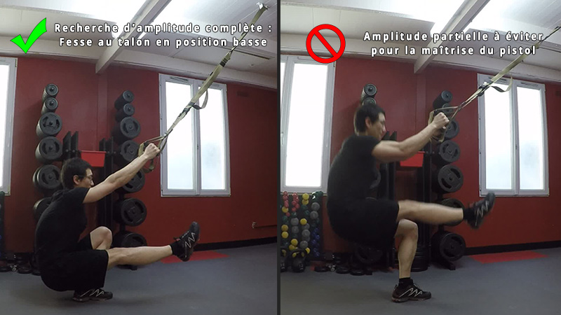 TRX - Pistol amplitude