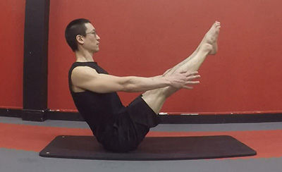 Navasana version 7